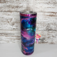 Load image into Gallery viewer, Mermaid Vibes 30 oz Skinny Tumbler
