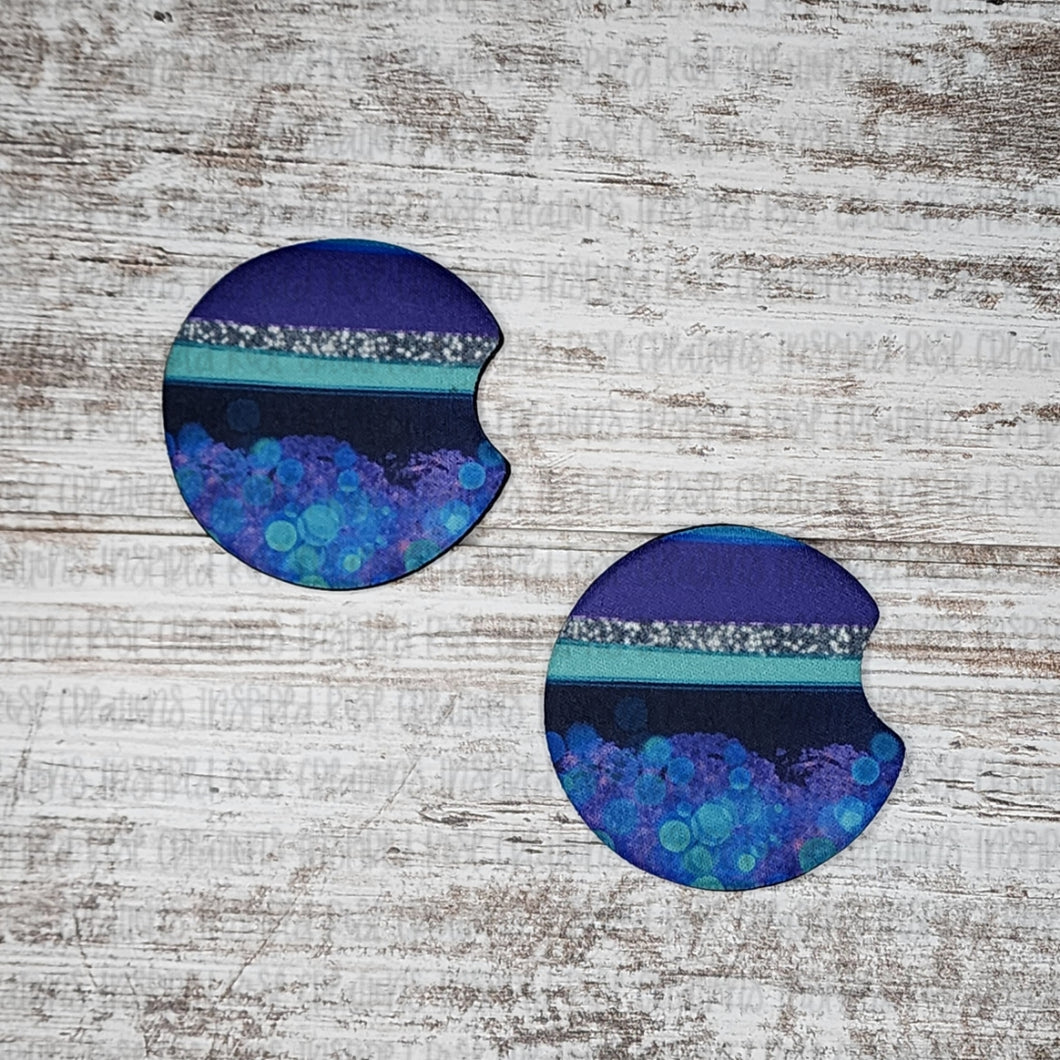 Mermaid Scales Car Coaster