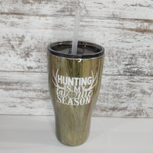 Load image into Gallery viewer, Acrylic Paint Pour Hunting 30 oz. Modern Tumbler
