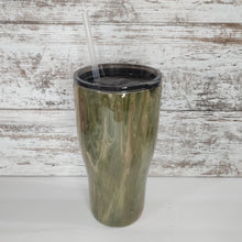 Load image into Gallery viewer, Acrylic Paint Pour Hunting 30 oz. Modern Tumbler
