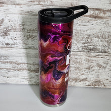 Load image into Gallery viewer, She has Fire... 30 oz Skinny Waterbotle Tumbler
