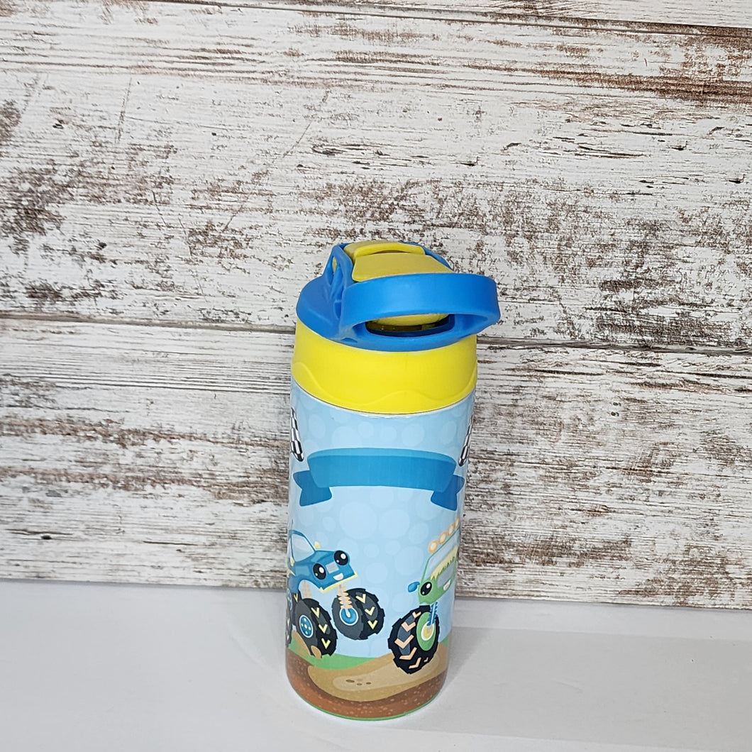 Monster Truck 12 oz Flip Top Tumbler