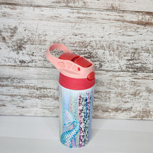 Load image into Gallery viewer, Mermaid Tails 12 oz Flip Top Tumbler
