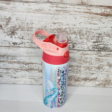 Load image into Gallery viewer, Mermaid Tails 12 oz Flip Top Tumbler
