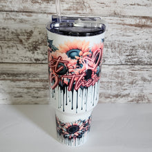 Load image into Gallery viewer, 40 oz White Handle Let Them Tumbler
