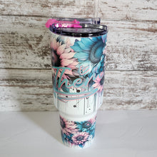 Load image into Gallery viewer, 40 oz Pink handle Let Them Tumbler
