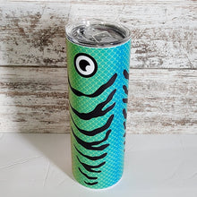 Load image into Gallery viewer, Would Rather Be Fishing 20 oz Skinny Sub Matte Tumbler
