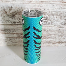 Load image into Gallery viewer, Would Rather Be Fishing 20 oz Skinny Sub Matte Tumbler
