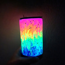 Load image into Gallery viewer, Rainbow Glow 12 oz  Duo Sippy
