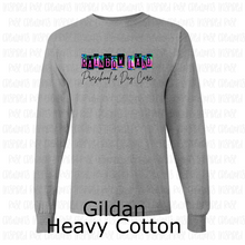 Load image into Gallery viewer, PREORDER CLOSES 9/3 (Expected 10/11) RAINBOW LAND License Plate ADULT Long Sleeve T-Shirt
