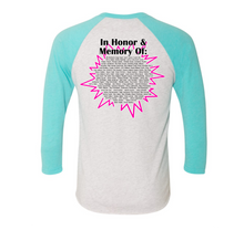 Load image into Gallery viewer, 2024 Team Hope Raglan (3 color options)
