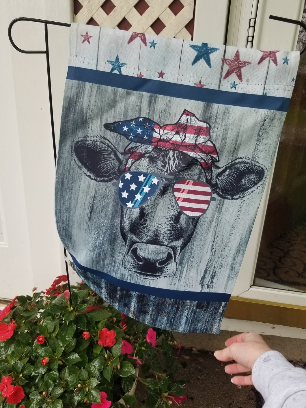 Cow Garden Flag