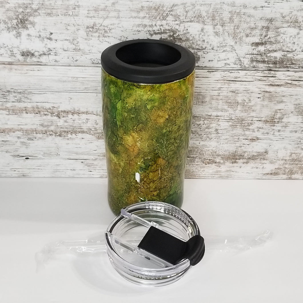 Mossy Camo 4 in 1 Can Cooler