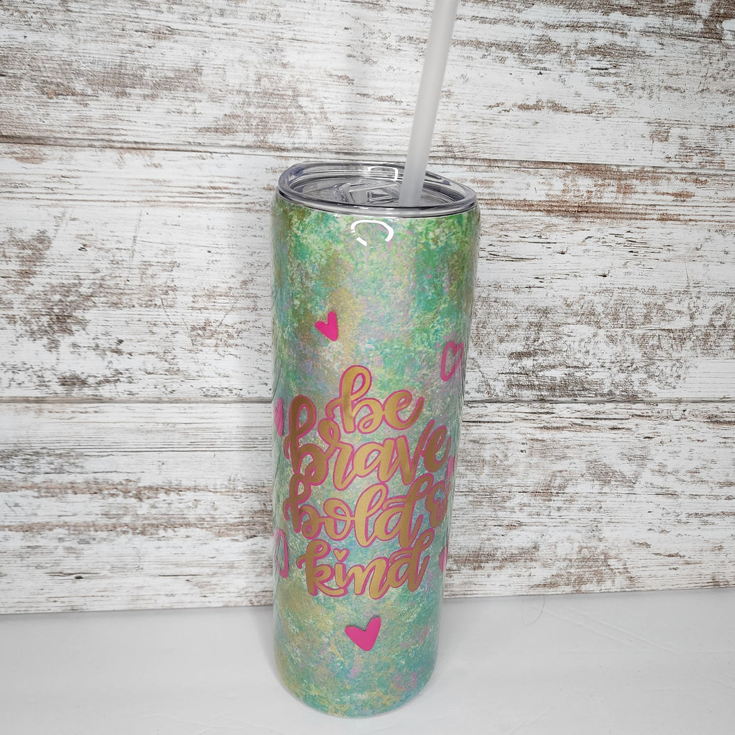 Be Bold 30 oz Skinny Tumbler