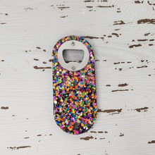 Load image into Gallery viewer, Rainbow Glitter Bottle Opener
